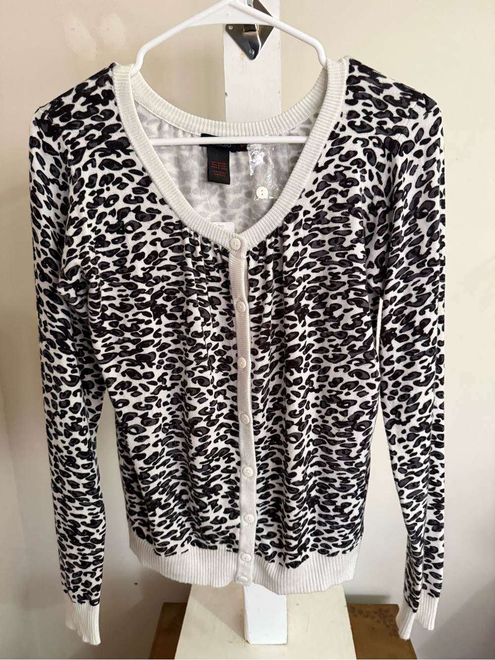NWT Animal Print Cardigan